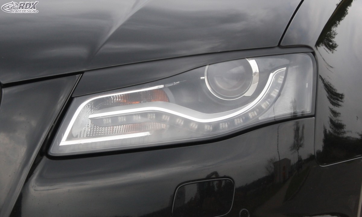 Paupières de phares Audi A4 B8