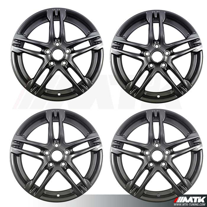 Jante alu Renault Sport AXL 17 pouces clio 3 RS Gris Anthracite