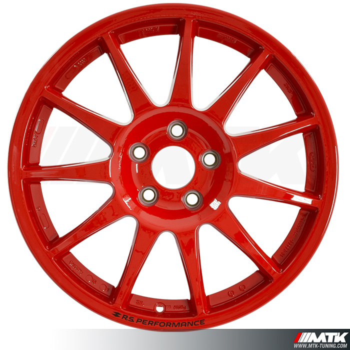 Jante Speedline 2120 Turini rouge 8x18 megane 3 RS