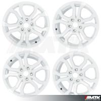Pack de 4 Jantes CLIO CUP 17 pouces BLANC - Clio 4 RS 
