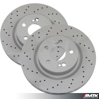 Disques de frein percés Renault Sport Clio 3 RS et Megane 2 RS