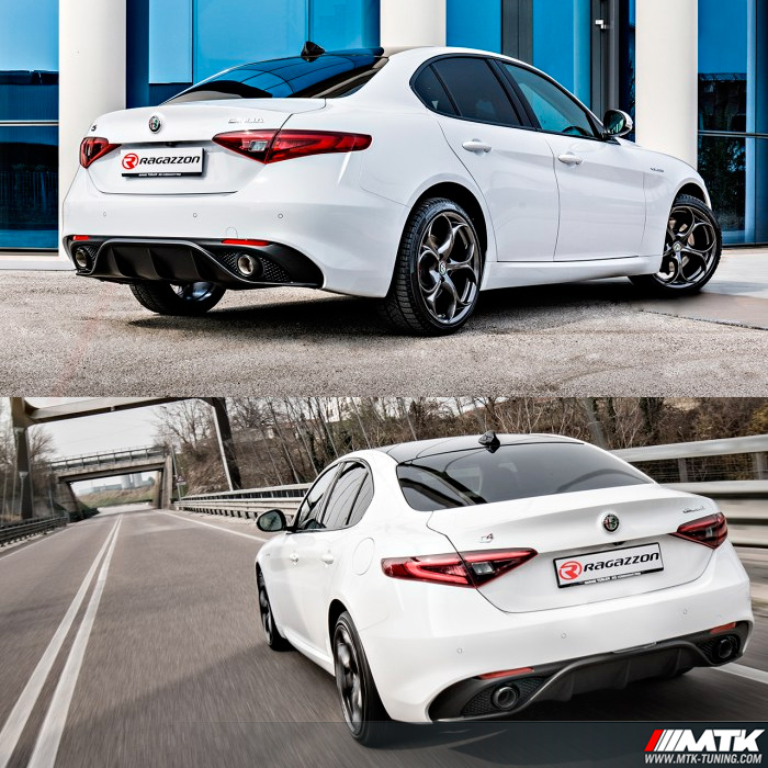 Catback Ragazzon Alfa Roméo Giulia 2.0T