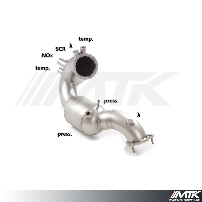 Catalyseur Sport Ragazzon pour Audi A4 B9 50 TDI Quattro 3.0 286cv