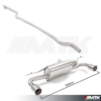 Catback Ragazzon BMW F20 F21 Ph.2 look M