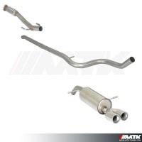 Catback Ragazzon Citroen DS3 1.6 THP 156 cv