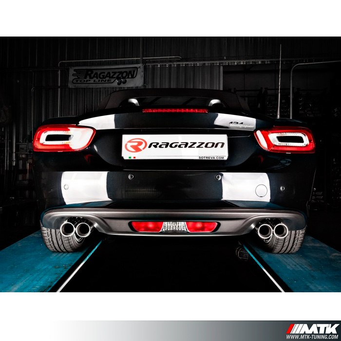 Silencieux Ragazzon Fiat 124 Spider Silencieux Ragazzon Fiat 124 Spider