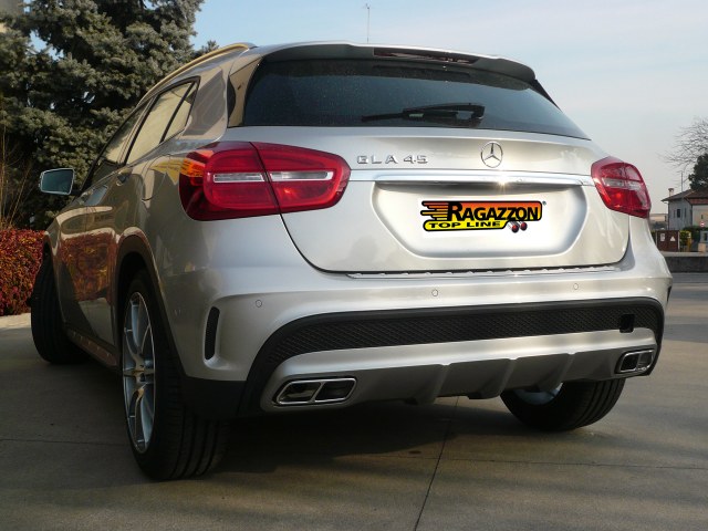Silencieux arrière Ragazzon Mercedes Classe GLA 156