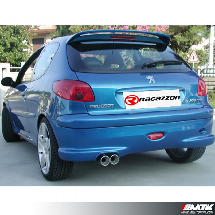 Silencieux Ragazzon Peugeot 206 RC