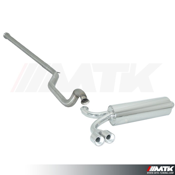Ligne D'échappement Complète Pour Peugeot 206 1.1, 1.4, 1.6 Break SW - Neuf Avec Garantie