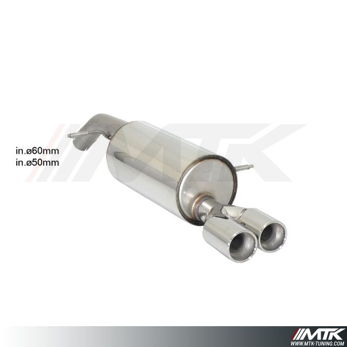 Silencieux sport Ragazzon pour Peugeot 208 1.6 GTI MK1