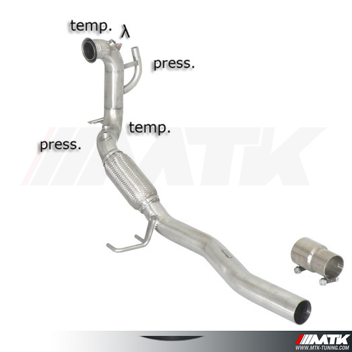 Tube de suppression FAP Ragazzon VAG 1.9 - 2.0 TDi