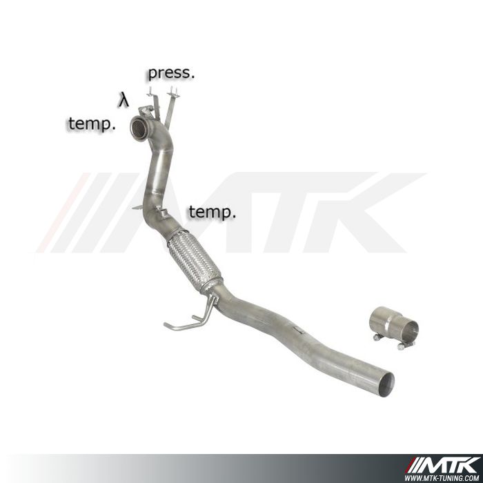 Tube de suppression FAP Ragazzon 1.6 / 2.0 TDI Audi - Volkswagen