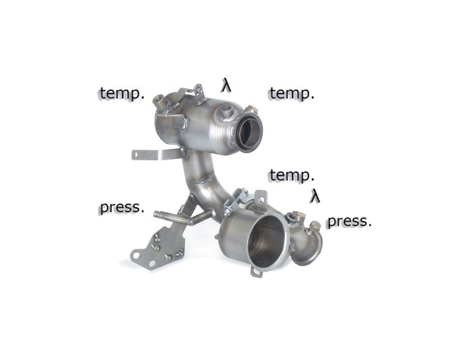 Tube de suppression FAP avec catalyseur Ragazzon