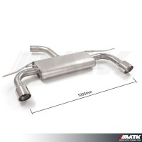 Silencieux Duplex Ragazzon Golf 7 Gti Look Ph.1