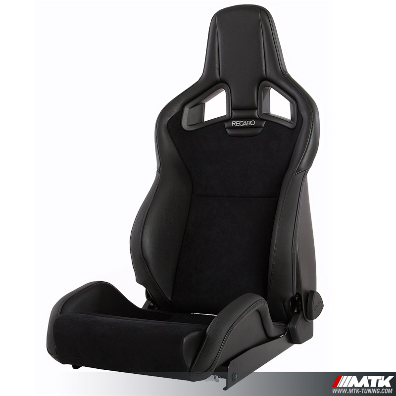 Recaro Sportster CS Alcantara - Simili cuir noir