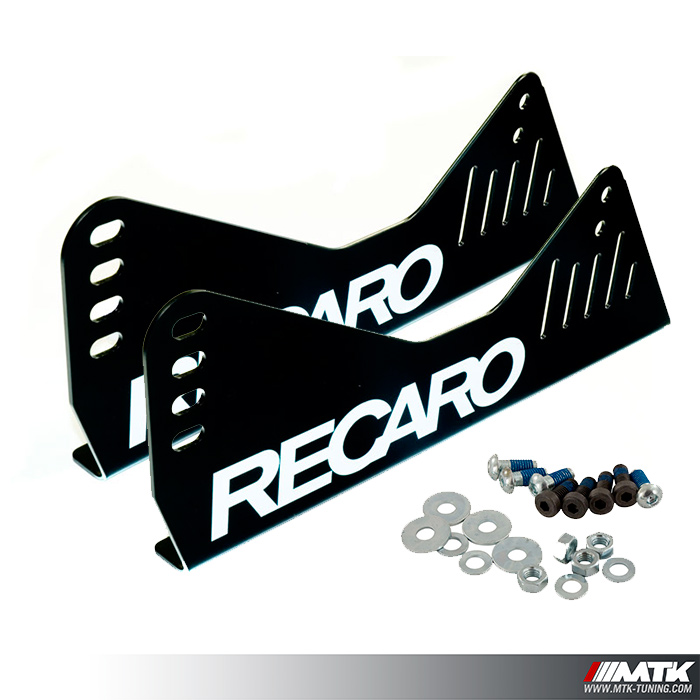 Equerres latérales Acier Recaro FIA - ABE