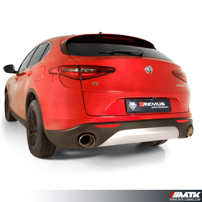 Cat-back Remus Race Alfa Romeo Stelvio