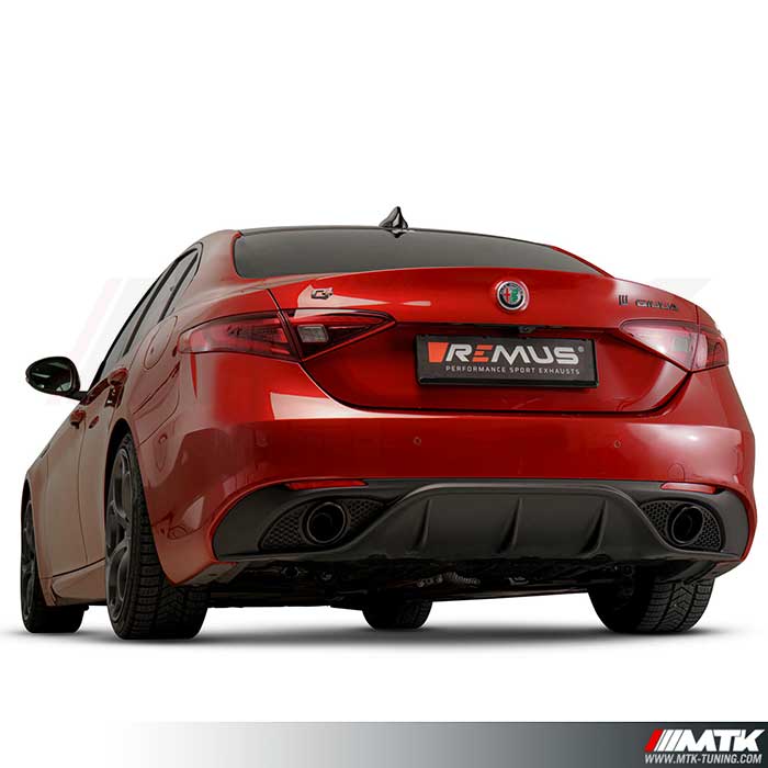 Cat-back Remus Alfa Romeo Giulia 2.0T 200 - 280 cv