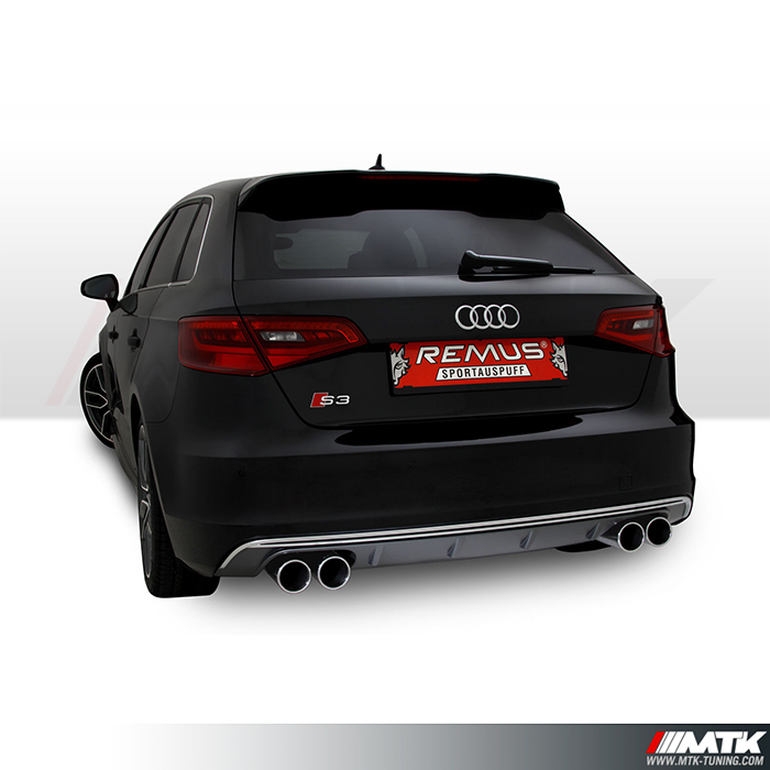 Cat-Back Remus Audi S3 3 portes - Sportback 8V