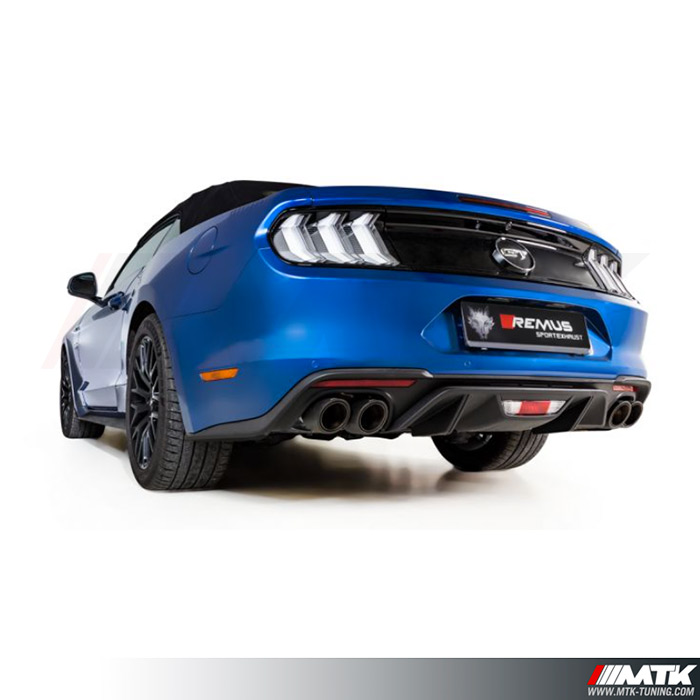 Catback Remus Ford Mustang GT MK6 5.0 V8 facelift