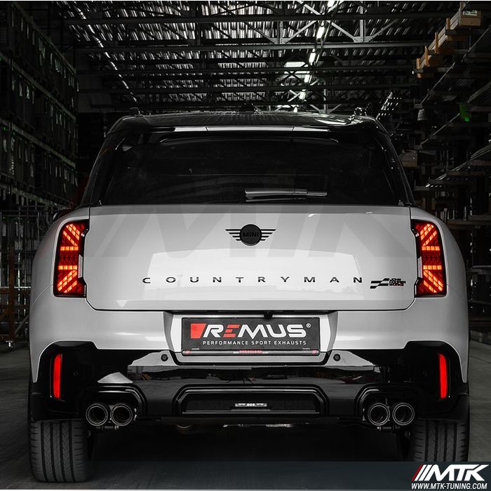 Cat-back Remus Racing  Mini Countryman JCW ALL4