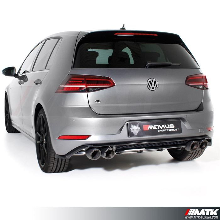 Cat-back Remus Golf 7 R PH.2 (2017-2018)