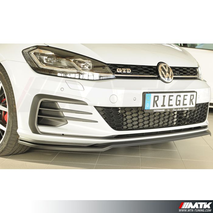 Lame de pare-choc VW Golf 7 GTI GTD GTE Ph2