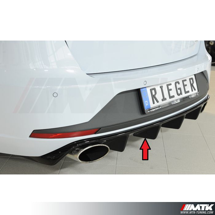 Diffuseur RIEGER Seat Leon Cupra 5F ST break