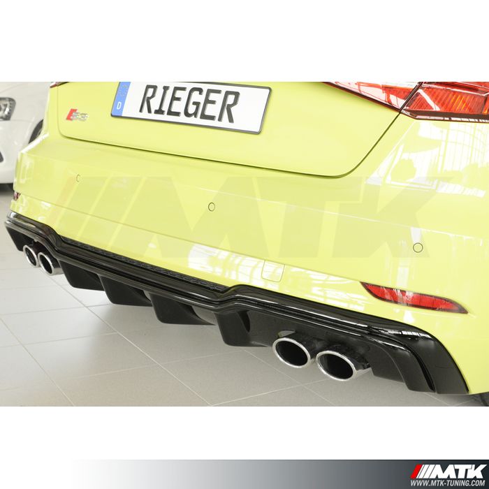 Diffuseur RIEGER Audi A3 8V Ph2 inclus Sportback