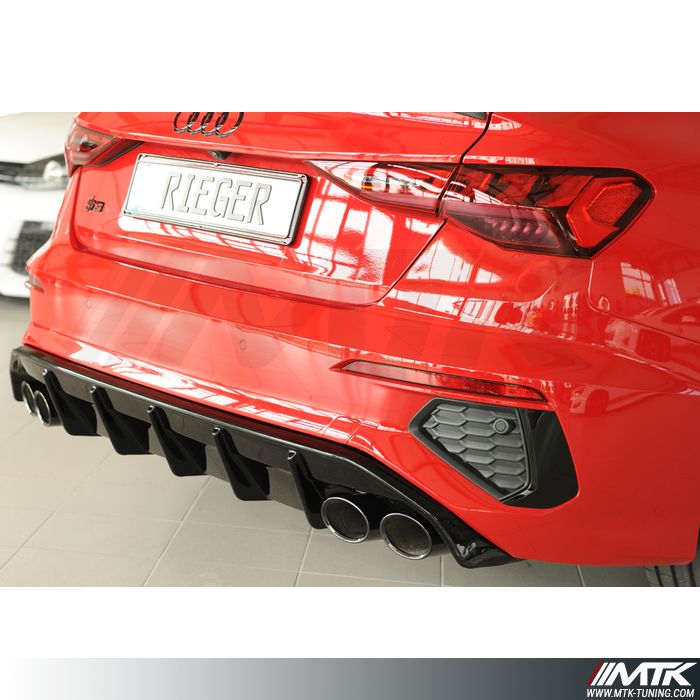 Diffuseur RIEGER Audi A3 8Y S-Line et S3 Phase1