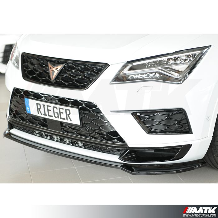 Lame de pare-choc Rieger pour Seat Cupra Ateca