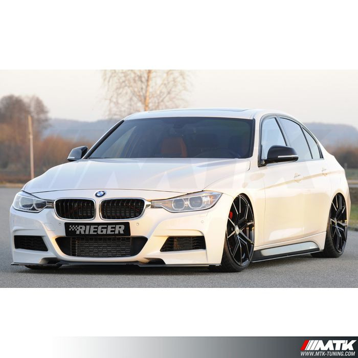 Lame De Pare Choc Rieger Pour Bmw Serie 3 F30 Et F31 Pack M Lame De Pare Choc Rieger Pour Bmw Serie 3 F30 Et F31 Pack M