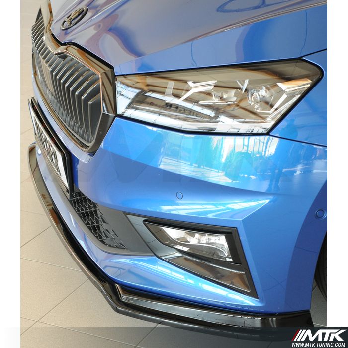 Lame de pare-choc RIEGER pour Skoda Fabia PJ