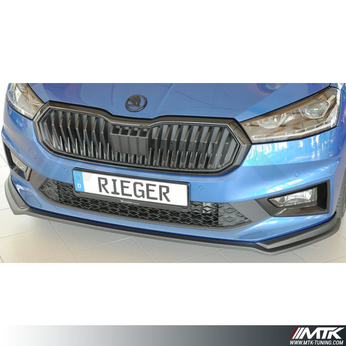 Lame de pare-choc RIEGER pour Skoda Fabia PJ