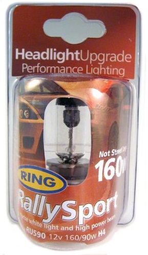 1 Ampoule H4 Rally 90/160w 