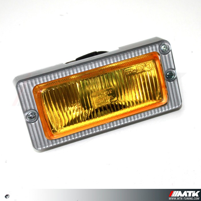 Clignotants Dynamiques Pour Peugeot 205 Gti Cti 106 306 Mi16 H3 Spot Voiture Jaune Lentille