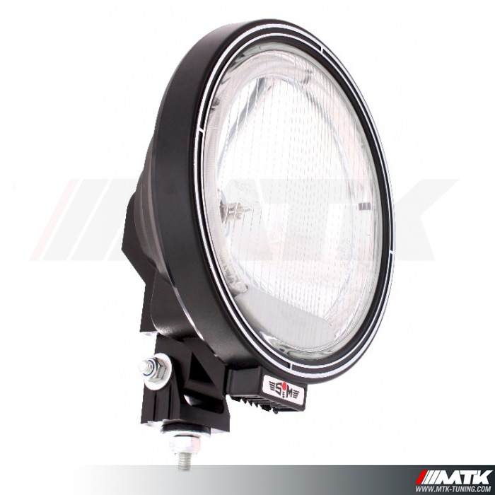 Phare longue portée verre blanc position Led angel eye Sim 12E05162 —  Recambiosdelcamion