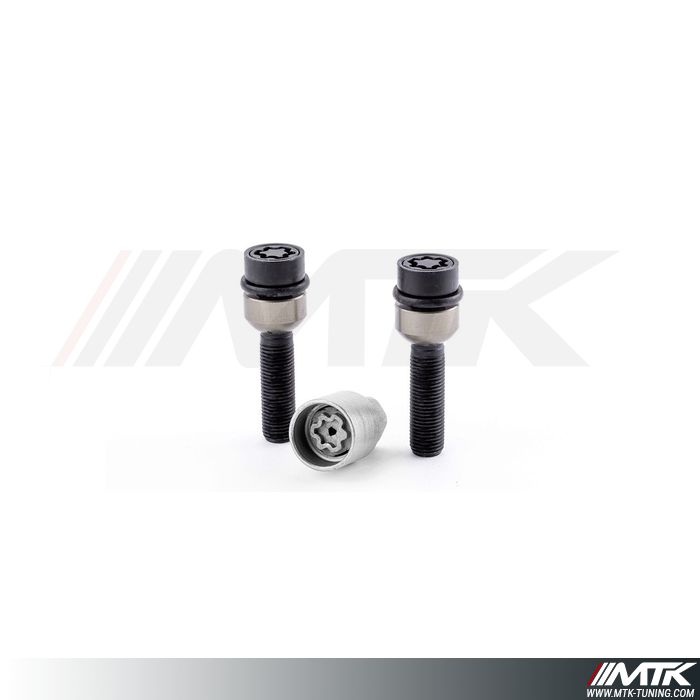 Ecrous antivols de roues ST Suspension 14x15 Sphérique