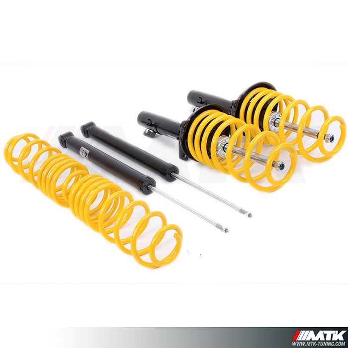 51mm Jambe Suspension BMW Série 3 E30 4 Amortisseur de Gaz 4 Paliers+2
