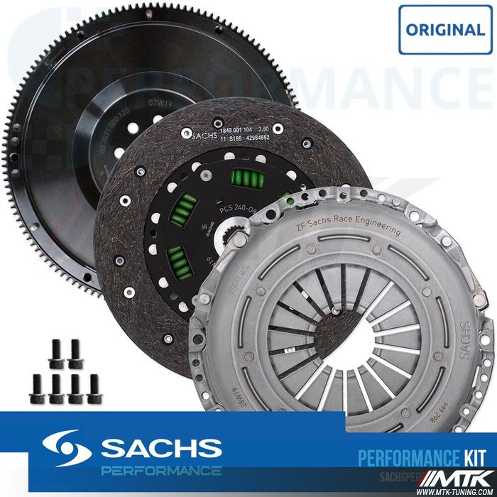 Kit d'embrayage renforcé Sachs VW Golf 6 GTI