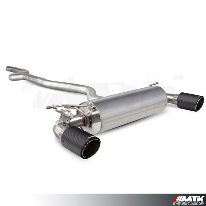 Catback Scorpion BMW M140i F20 F21 Ph.2 Sans FAP