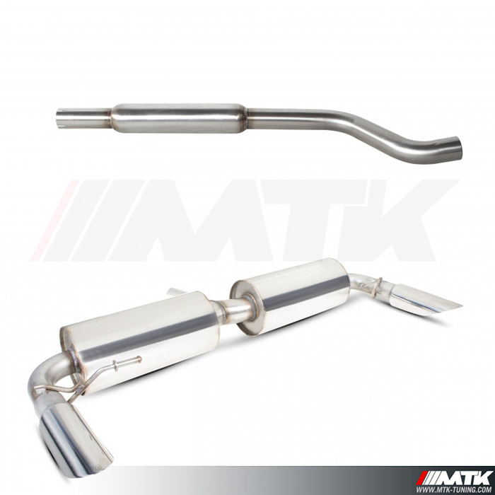 Catback Scorpion Renault Clio 3 RS 197