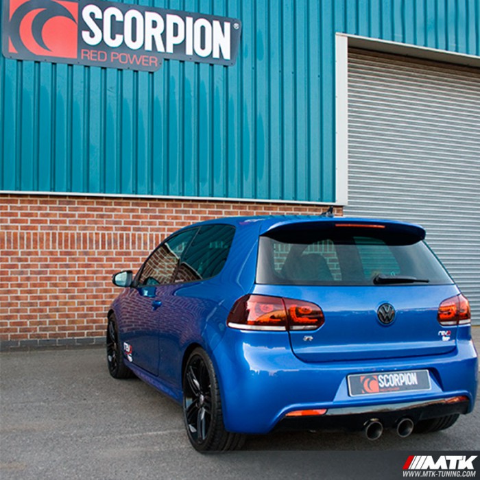 Silencieux Amp Intermediaire Quot Catback Quot Inox Scorpion Golf Vi R