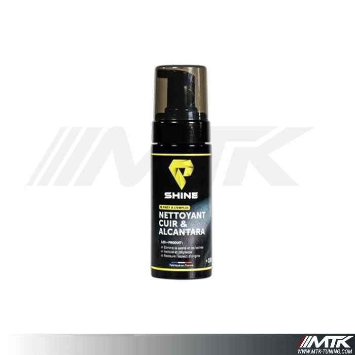Spray Mousse Nettoyant Cuir et Alcantara Shine
