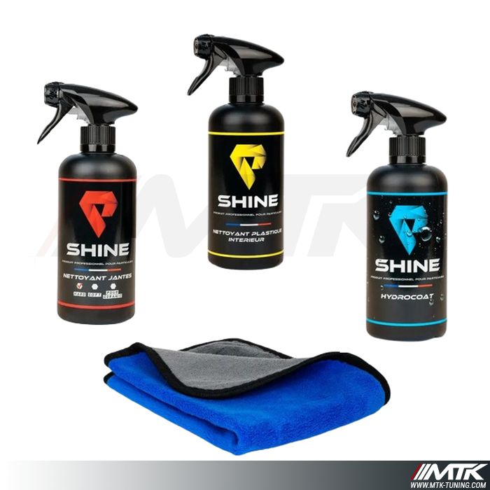 Pack Premium 4 produits Shine
