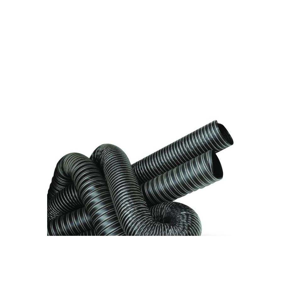 Durite coudé à 90° en Silicone renforcé noir diamètre intérieur 8mm