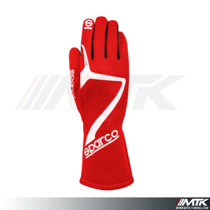 Gants Sparco Land Rouge FiA