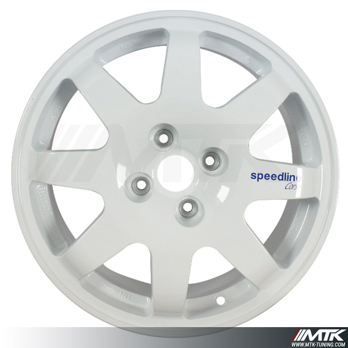 Jante SPEEDLINE SL676 blanche 7.25x16 - CLIO Williams GROUPE A