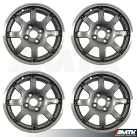 Pack de 4 Jantes Speedline SL434 PTS Groupe A Gris anthracite