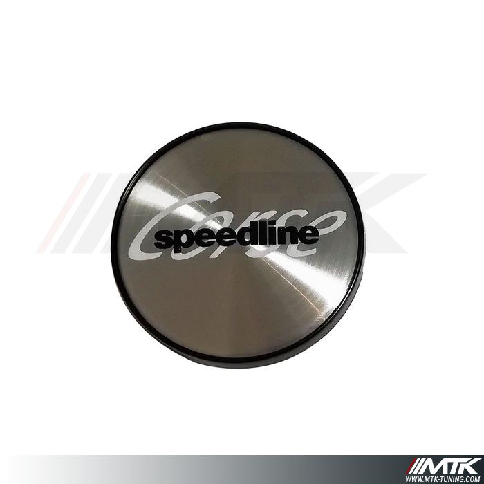 Cache central SPEEDLINE alu brossé